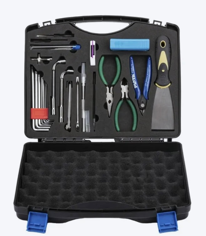 3D Printer Tool Box Kit 18pcs by HoneyBadger