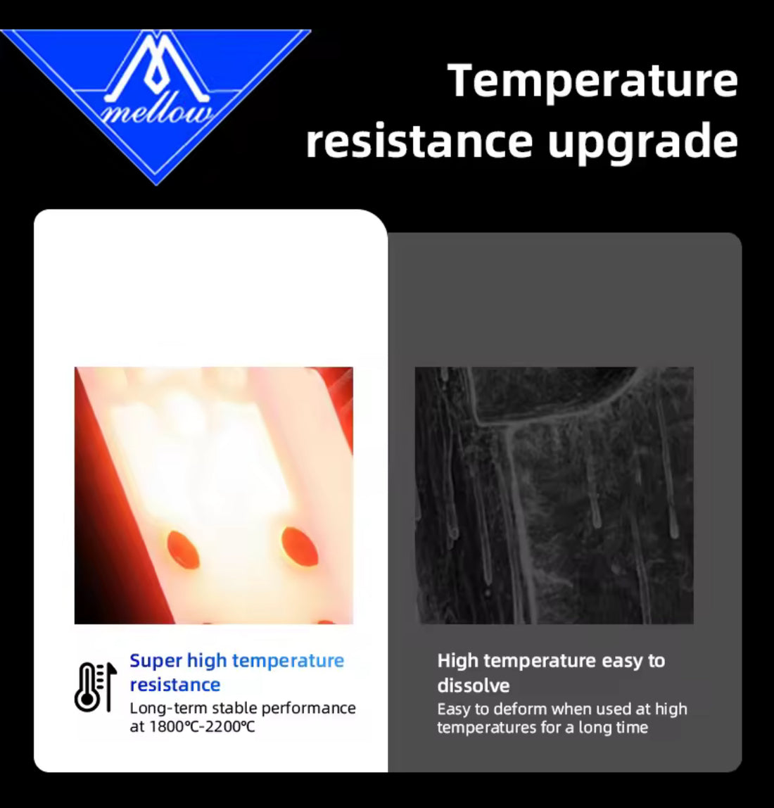 Bambu Lab A1/A1 Mini  and H2 series Ceramic (zirconia) Insulator Block Kit For Hotend