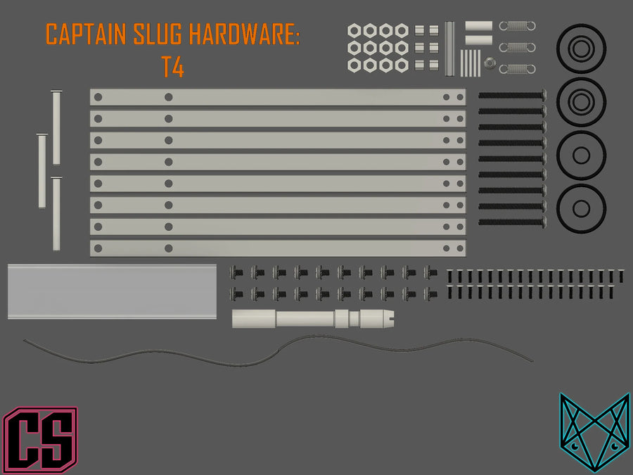 Talon Claw 4 (T4) Blaster by Captain Slug - Hardware Kit