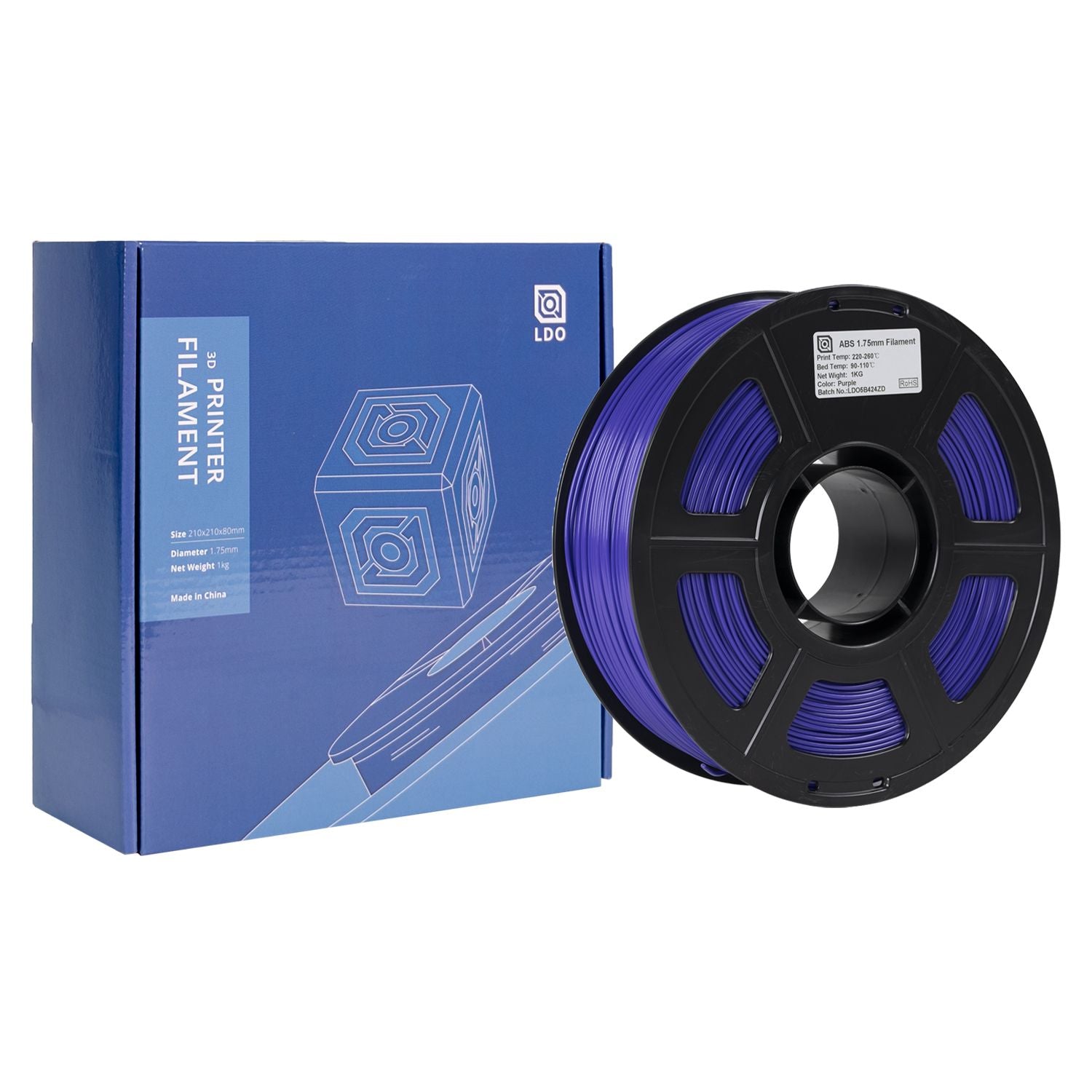LDO ABS Filament (AMS friendly) - Purple – Fabreeko