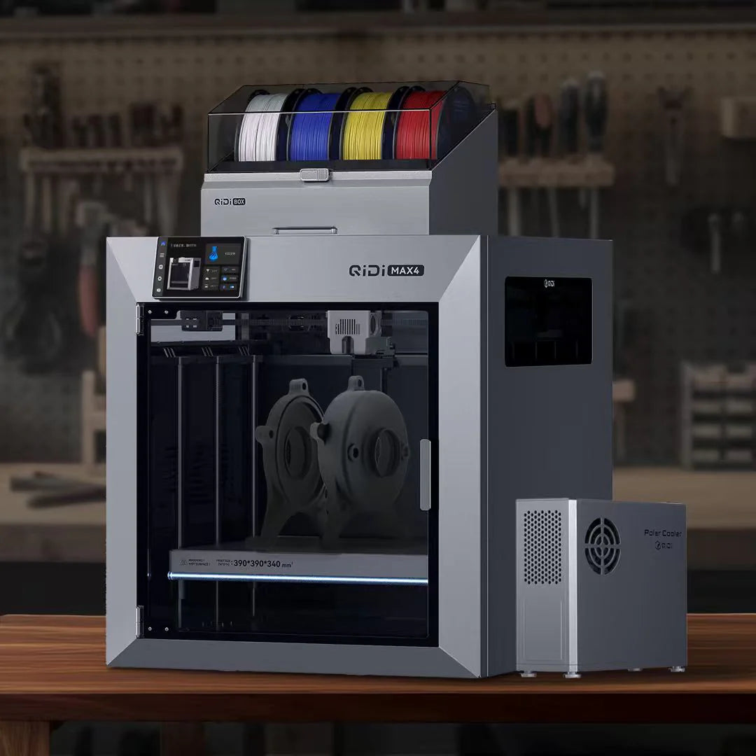 QIDI Max4 3D Printer 390mm Core XY – Fabreeko QIDI Max4 3D Printer 390mm Core XY – Fabreeko