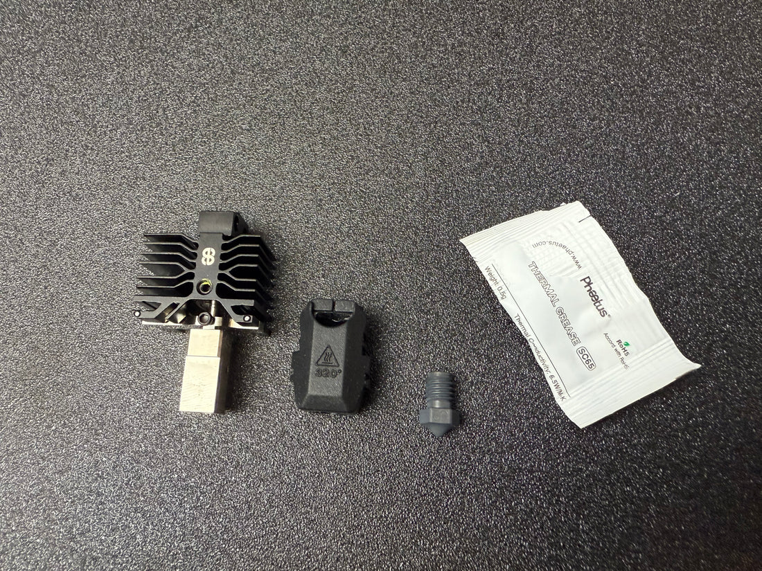 Phaetus Conch Hotend M4 EndCoat Nozzle voor Bambu Lab - Nederland Phaetus Conch Hotend M4 EndCoat Nozzle voor Bambu Lab - Nederland