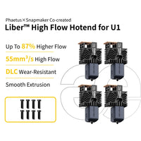 Snapmaker × Phaetus® Liber™ High Flow Hotend for U1 pack of 4