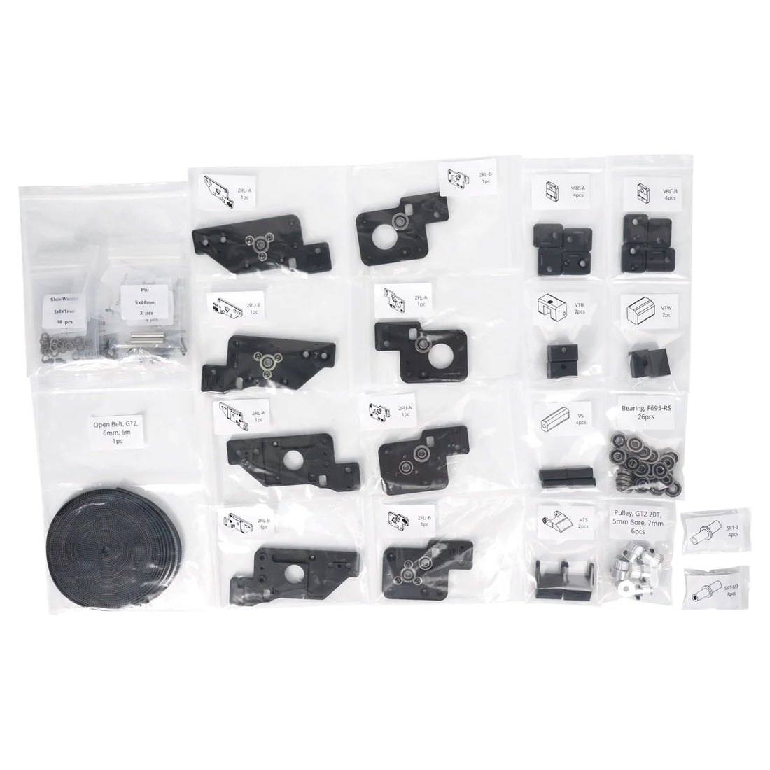 LDO CNC all wheel drive kit for Voron v2.4 and Trident