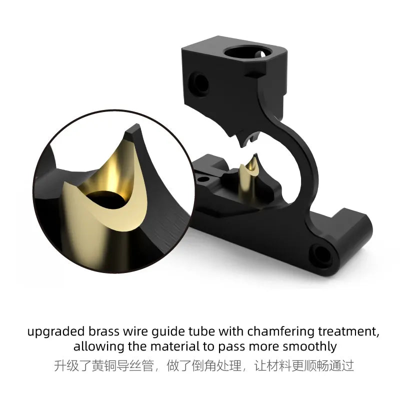 Mellow 60T 12MM Gear All Metal CNC Vz-Hextrudort-Low Plus Extruder For VzBoT 330 VZ235 HevORT Voron 3D Printer