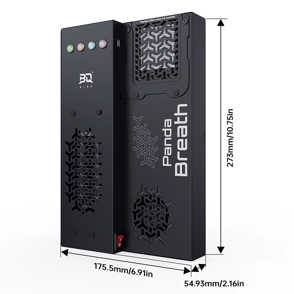 BIQU Panda Breath Smart Air Filtration and Heating System with Precise Temperature Regulation
