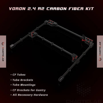 CHAOTICLAB Voron 2.4 Carbon Fiber Gantry Upgrade Kit