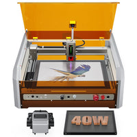 L8 Laser Engraver Machine, 20W/40W Power, 40000mm/min High Speed All-in-one, Air Assist, Lightburn Camera