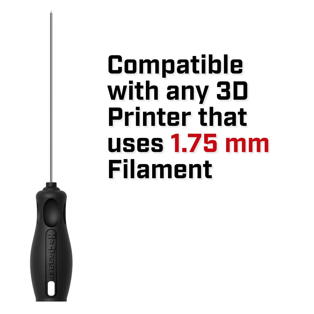 NoClogger 1.75 mm Printer unclogging tool