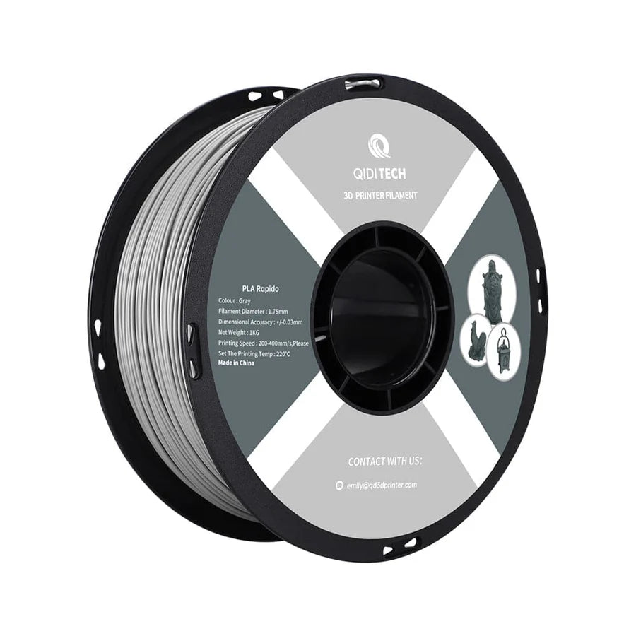 Qidi PLA Rapido 1.75 mm Filament 1kg spools