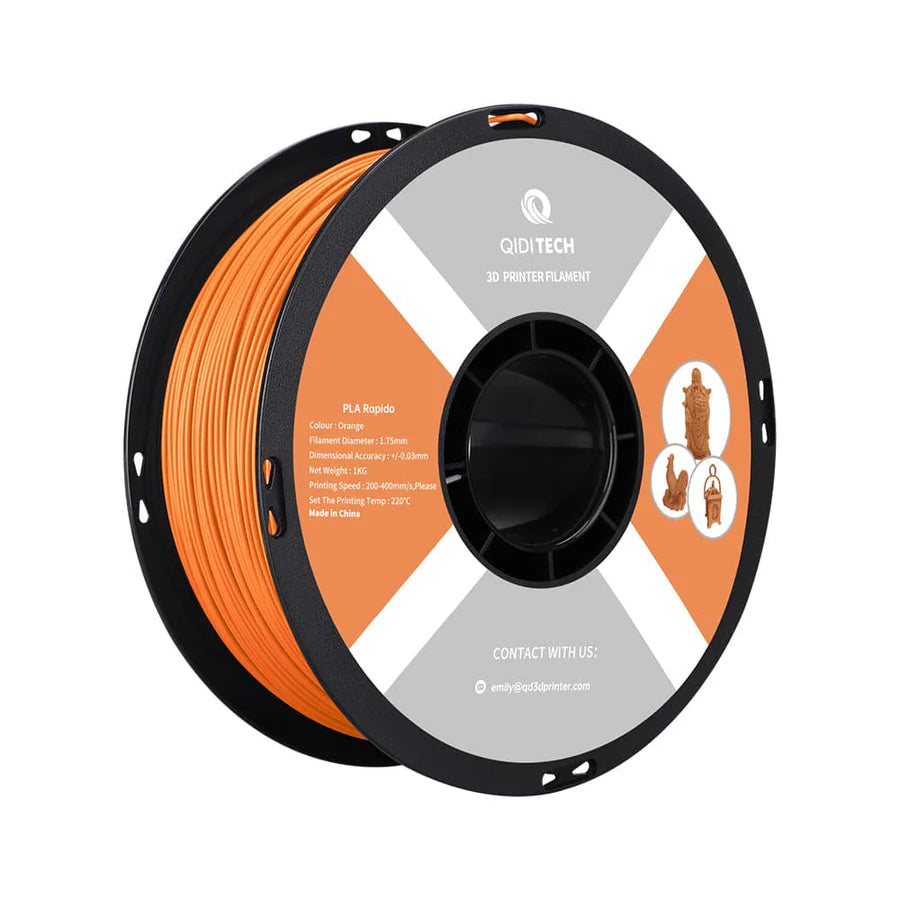 Qidi PLA Rapido 1.75 mm Filament 1kg spools