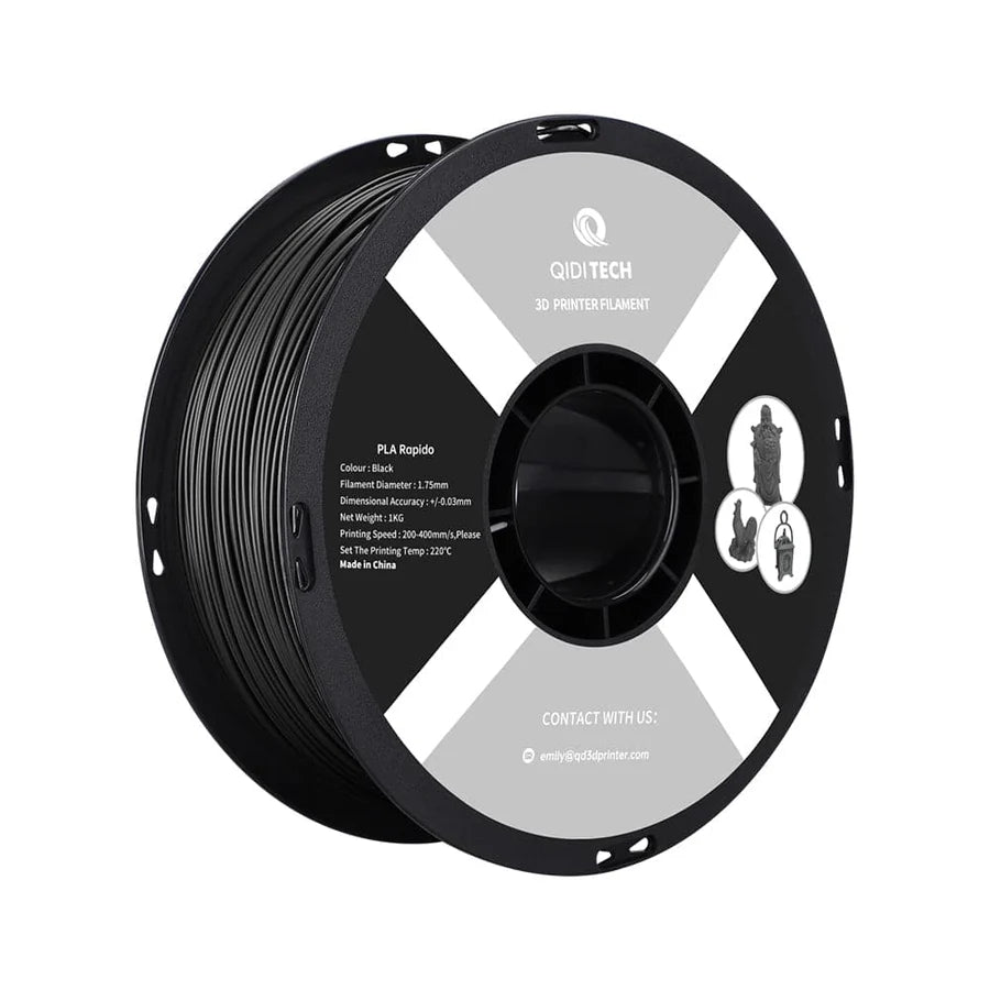 Qidi PLA Rapido 1.75 mm Filament 1kg spools