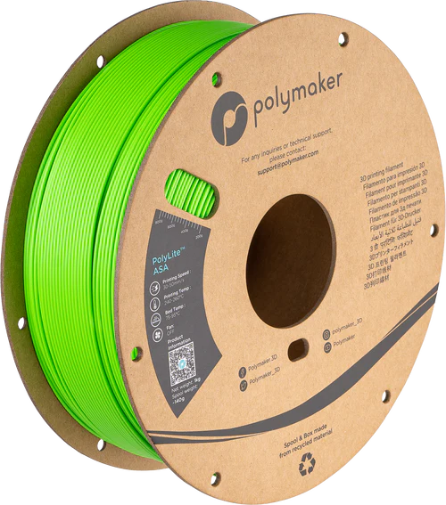 Polymaker  PolyLite ASA 1.75mm 1KG roll pop Green
