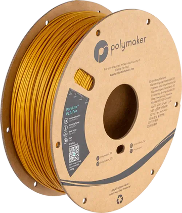 Polymaker PolyLite PLA Pro Metallic Gold 1KG