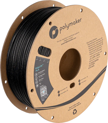 Polymaker PolyLite PLA Galaxy Black 1KG Spool