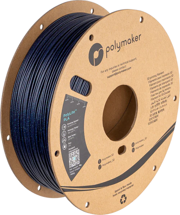 Polymaker PolyLite PLA Galaxy Dark Blue 1KG Spool