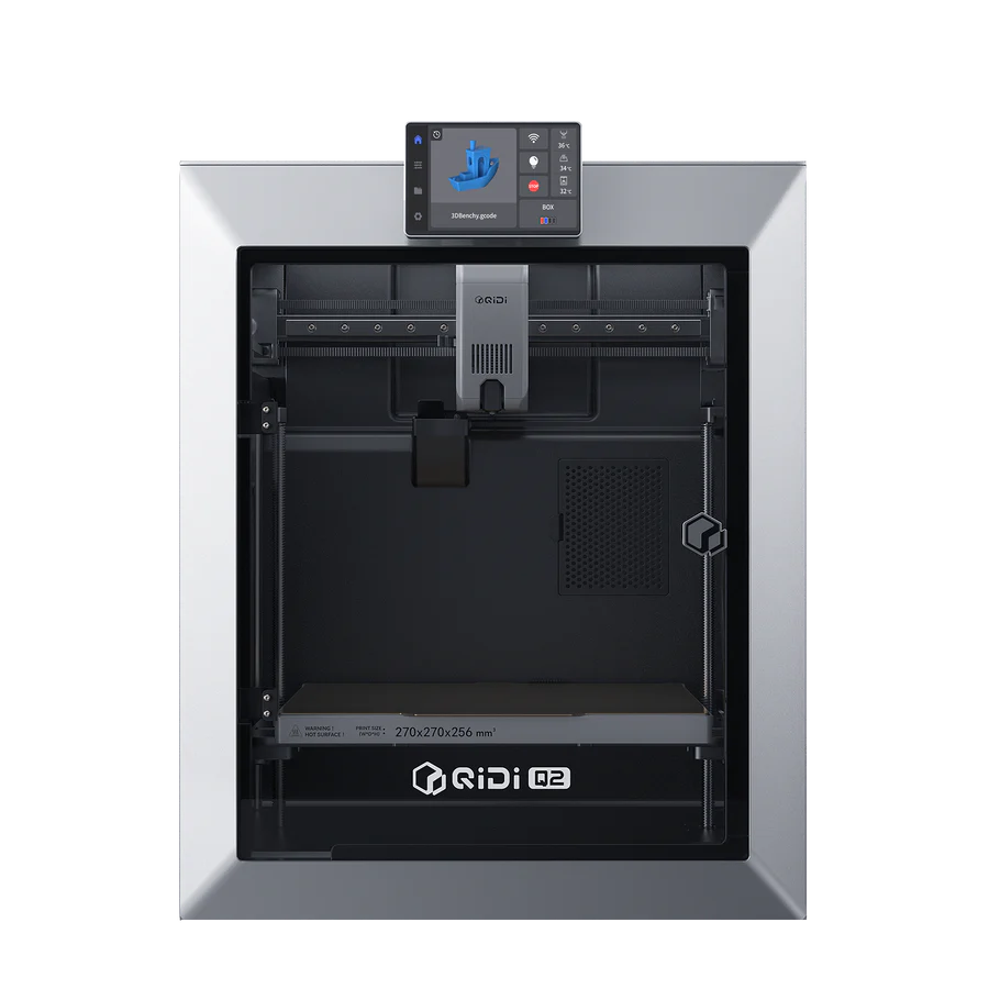 QIDI Q2 3D Printer – Smart Auto-Leveling, Enclosed Heated Chamber, Qidi box Ready
