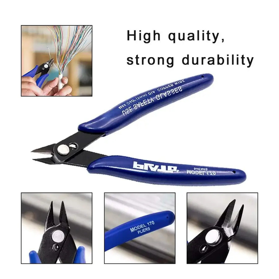 Desq Cutter, 9 Mm, Blauw/Zwart, Inclusief 2 Mesjes Desq Cutter, 9 Mm, Blauw/Zwart, Inclusief 2 Mesjes
