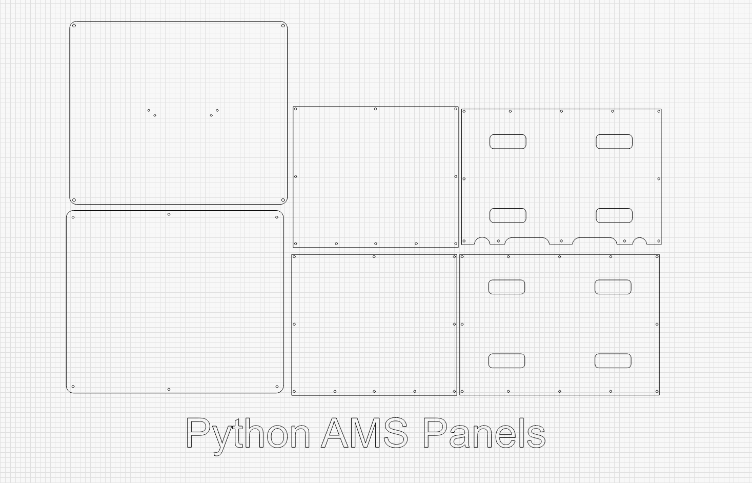 Python AMS Acrylic panels – Fabreeko
