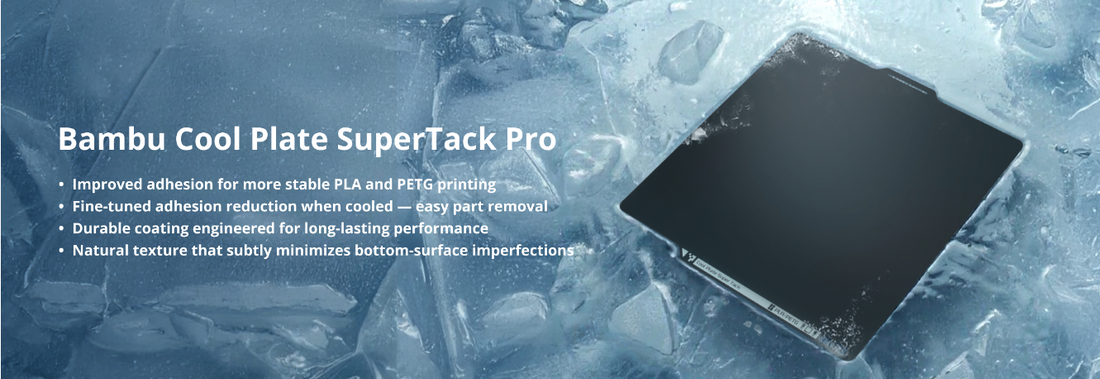 Bambu Cool Plate SuperTack Pro Flex plate by Bambu Lab