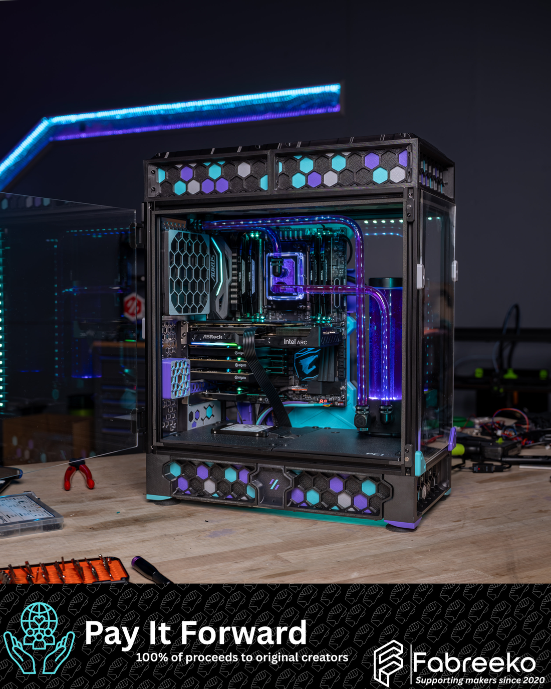Voron inspired PC case By MandicReally & DonaldSayers
