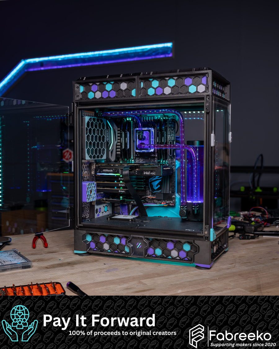 Victory Computer Case Corvus ATX PC case By MandicReally & DonaldSayers inspired by Voron ...