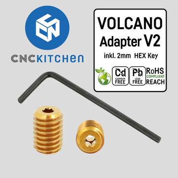 CNC Kitchen Volcano Adapter V2.0