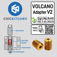 CNC Kitchen Volcano Adapter V2.0