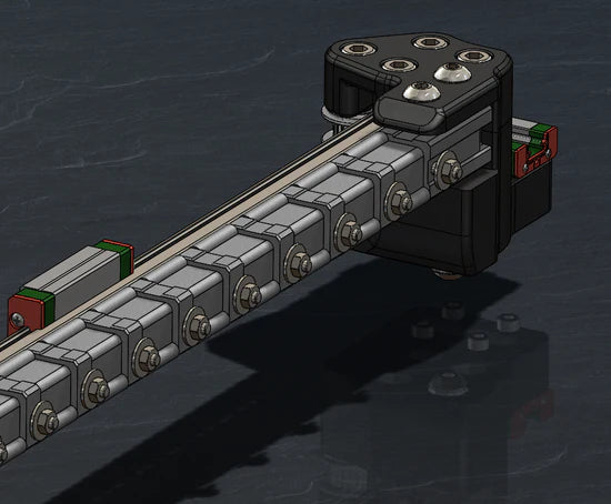 Honeybadger Hardware kit for Carbonara CF tubes Voron