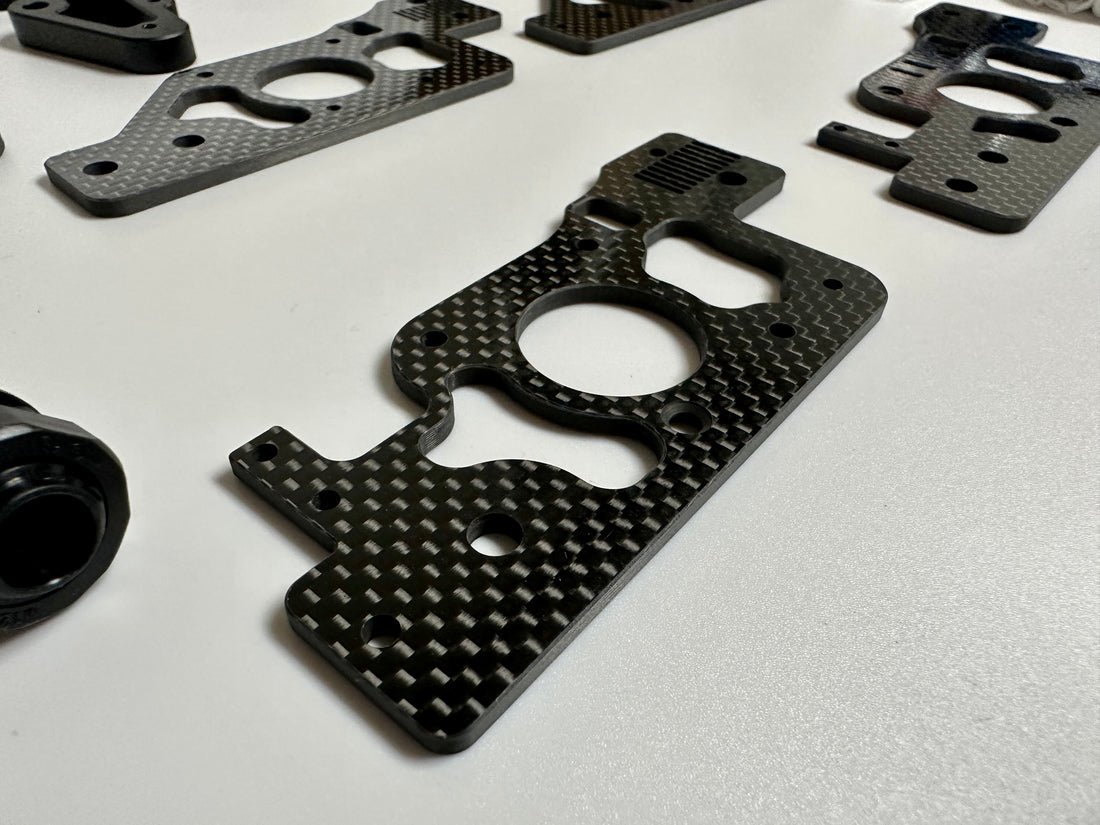 CHAOTICLAB Voron 2.4 Carbon Fiber plates for  A/B Drive & XY Joint Upgrade Kit
