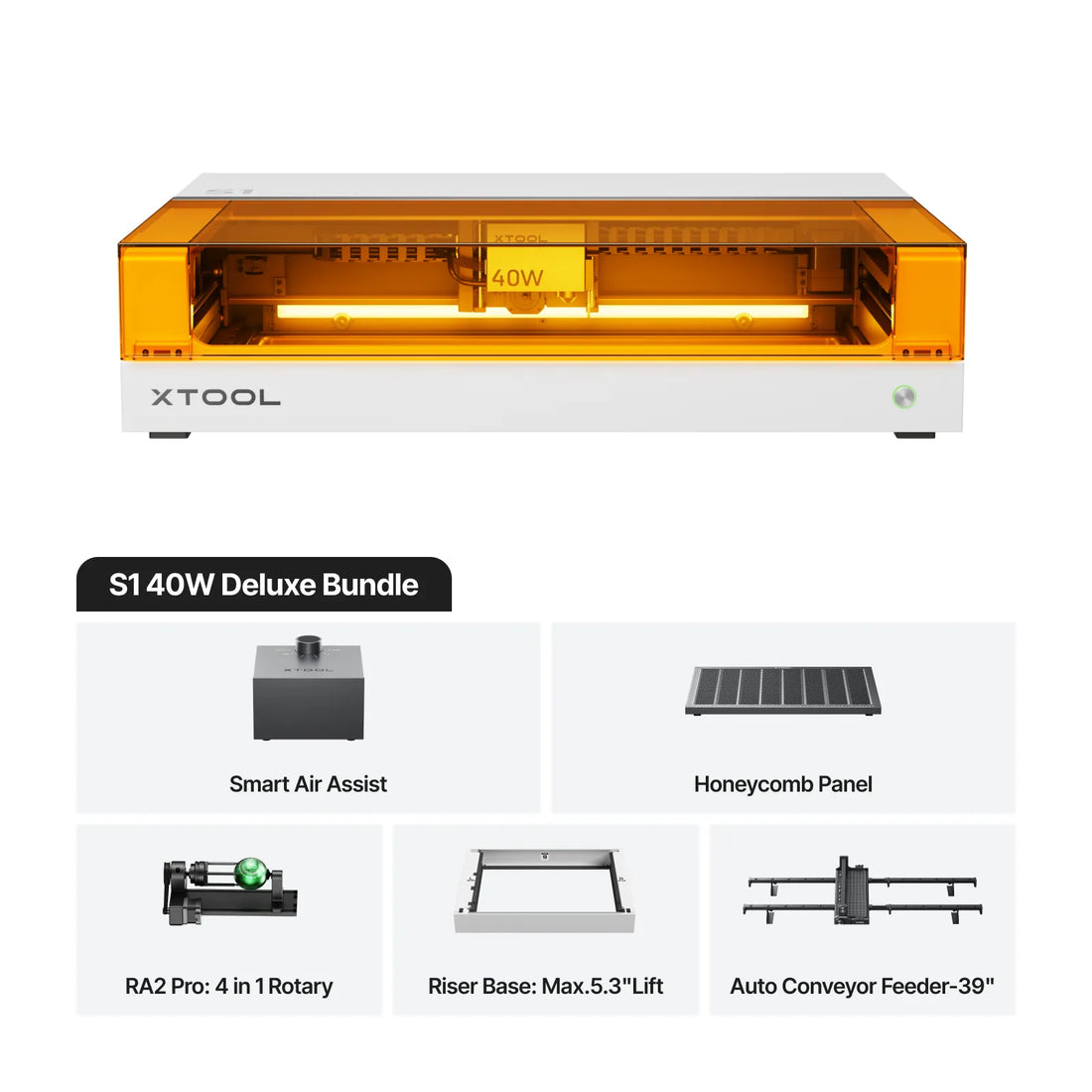 xTool S1 Enclosed Diode Laser Cutter