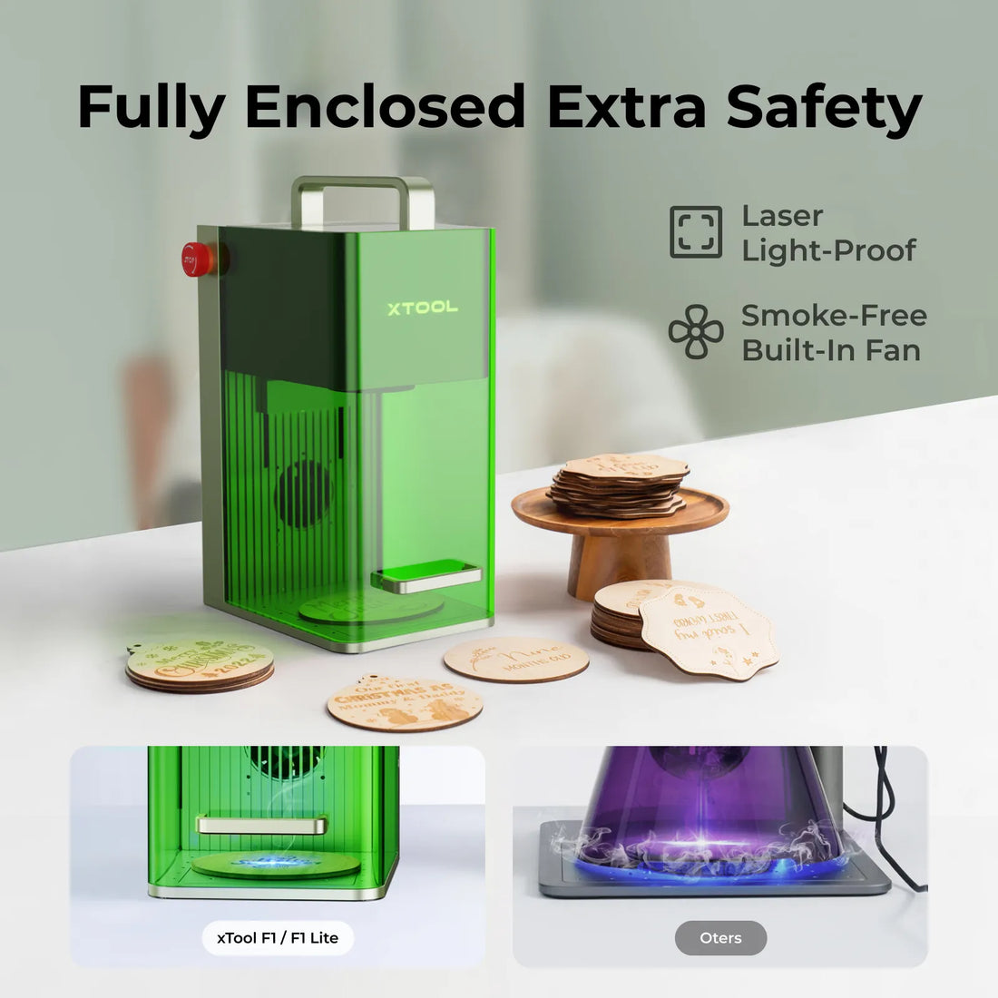 xTool F1/F1 Lite Portable and High Speed Laser Engraver – Fabreeko