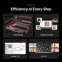 xTool P3 80W Flagship CO2 Laser Cutter with Intelligent Automation