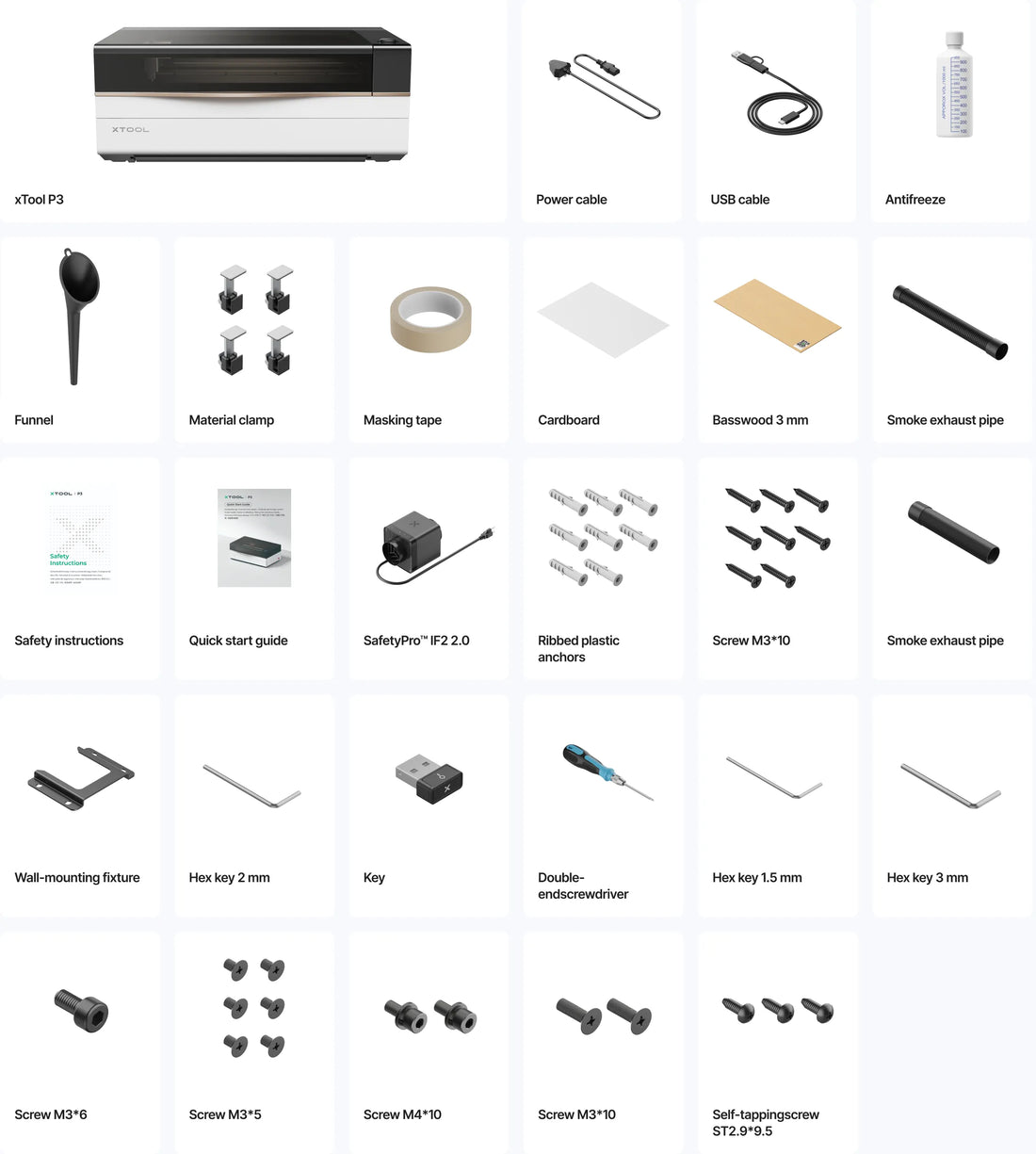 xTool P3 80W Flagship CO2 Laser Cutter with Intelligent Automation