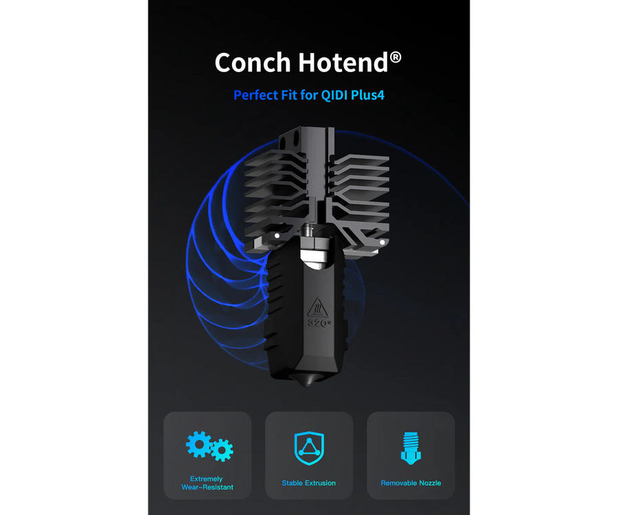 Conch Hotend™ QIDI Plus4