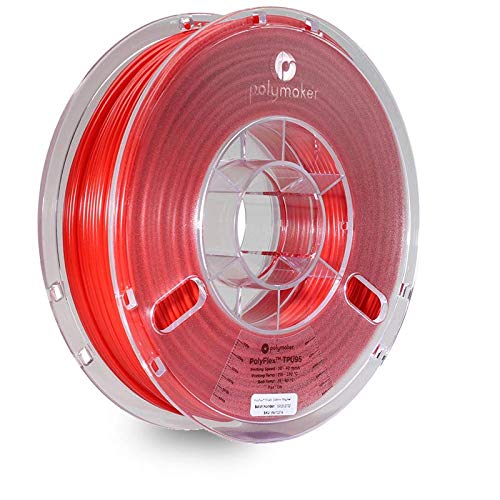 Polymaker PolyFlex TPU95  Red 750G spool
