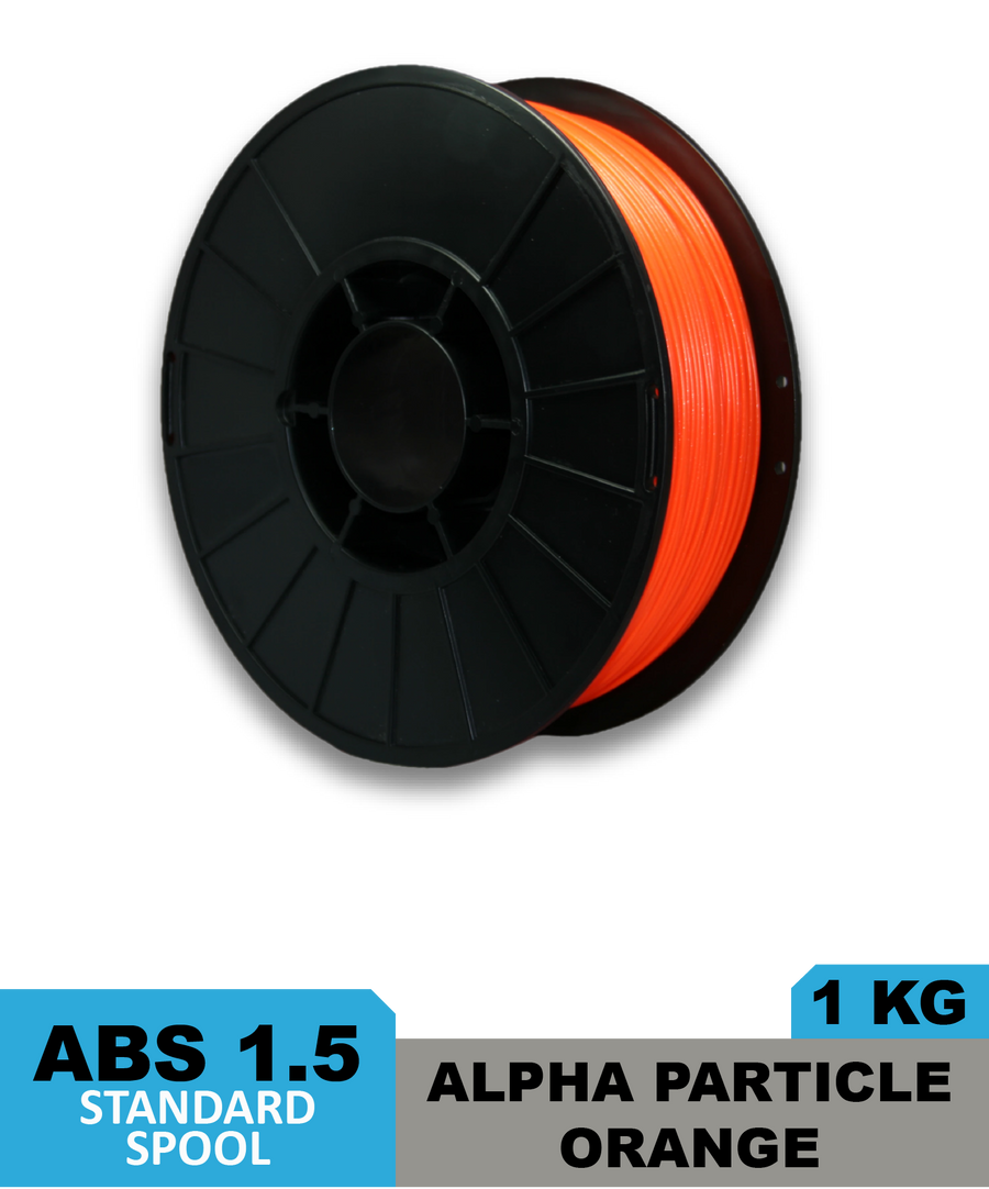 Fusion Filament ABS 1.5 Alpha Particle Orange 1K