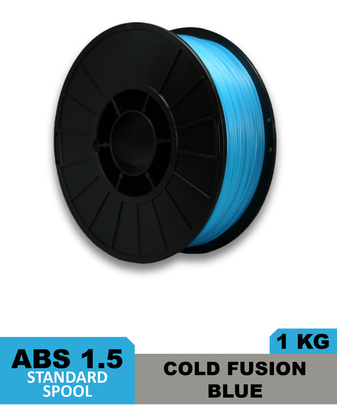 Fusion Filament ABS 1.5 Cold Fusion Blue 1KG