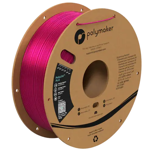 Polymaker PolyLite PLA Silk Magenta 1kg