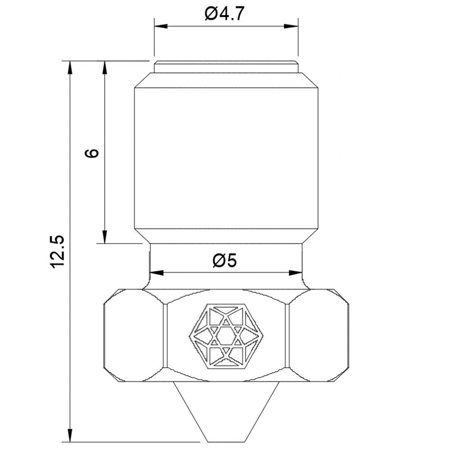 ZODIAC V6 CRB (fits: Phaetus, Slice Engineering, E3D)
