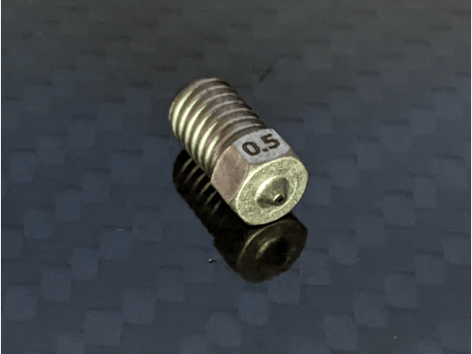 Bozzle (0.5mm) Full Tungsten Carbide nozzle by Rentable socks