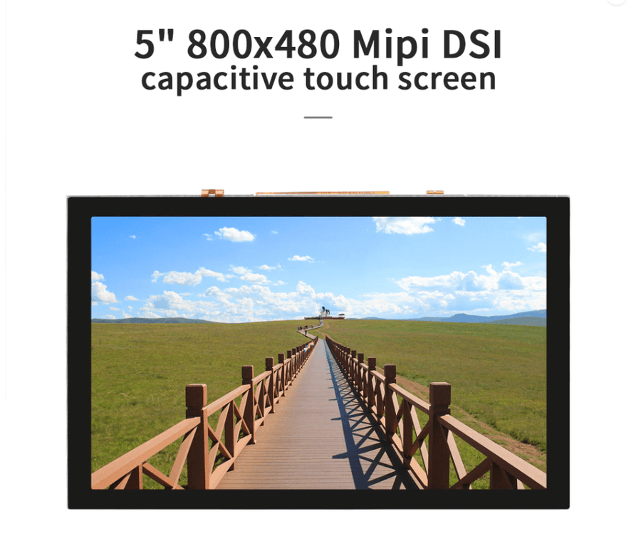 Raspberry Pi 5 Inch Touch Screen IPS 800x480 By Fysetc
